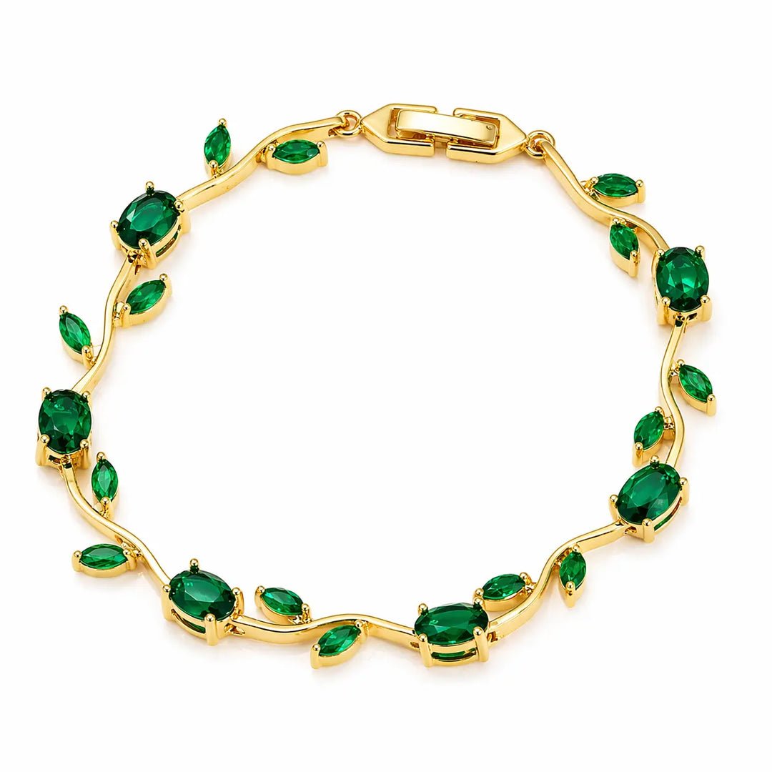 Green Tulip Bracelet